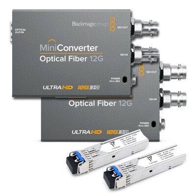 め*い様 Mini Converter Optical Fiber 12G Blackmagic Design 12G SDI め*い様 Mini Converter Optical Fiber 12G Blackmagic Design 12G SDI